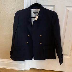 ANN TAYLOR Navy Blazer Jacket Sz 6